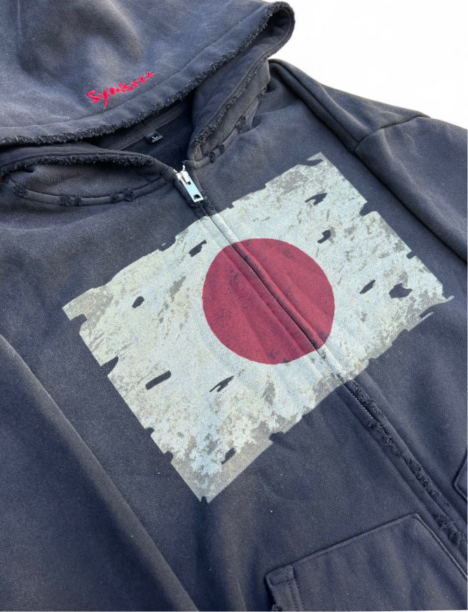 “JAPAN” Zip up