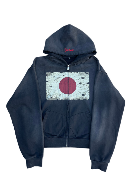 “JAPAN” Zip up